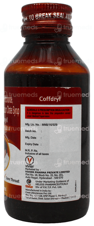 Coffdryl Syrup 100Ml